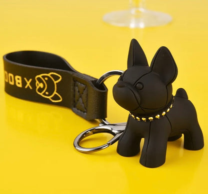 Adorable French Bulldog Keychain - Carry a Dash of Cuteness Everywhere