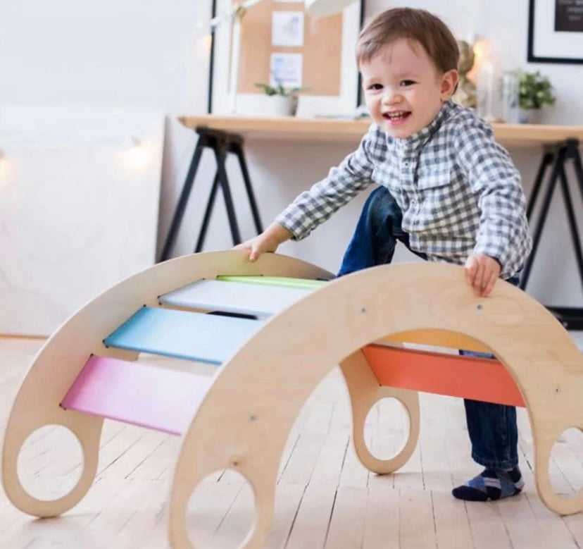 Wooden Toddler Climber Arch
