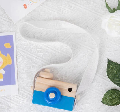 Baby Toy Wooden Mini Camera Toy