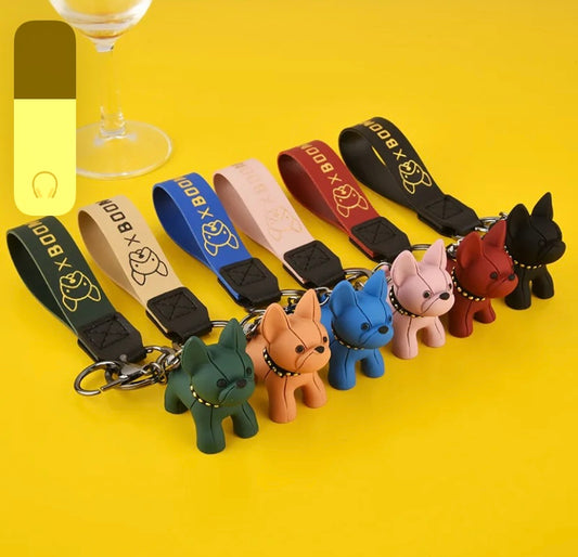 Adorable French Bulldog Keychain - Carry a Dash of Cuteness Everywhere