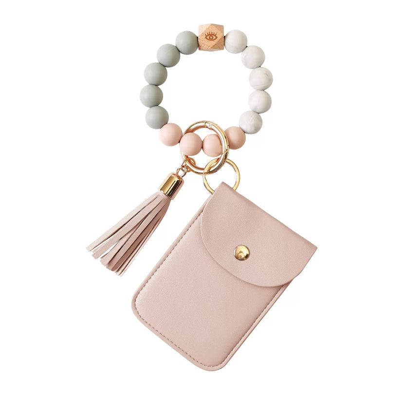 Versatile Bangle Wallet Keychain: Effortless Convenience and Style in One