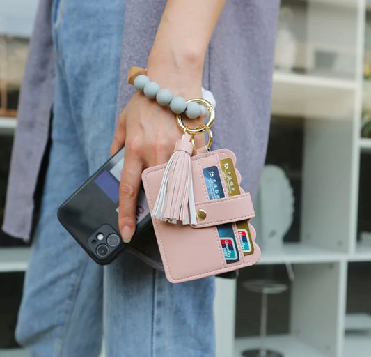 Versatile Bangle Wallet Keychain: Effortless Convenience and Style in One