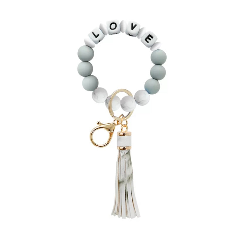 Elegant Enamel Bangle Keychain: A Chic Accessory for Effortless Style