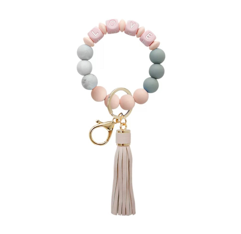 Elegant Enamel Bangle Keychain: A Chic Accessory for Effortless Style