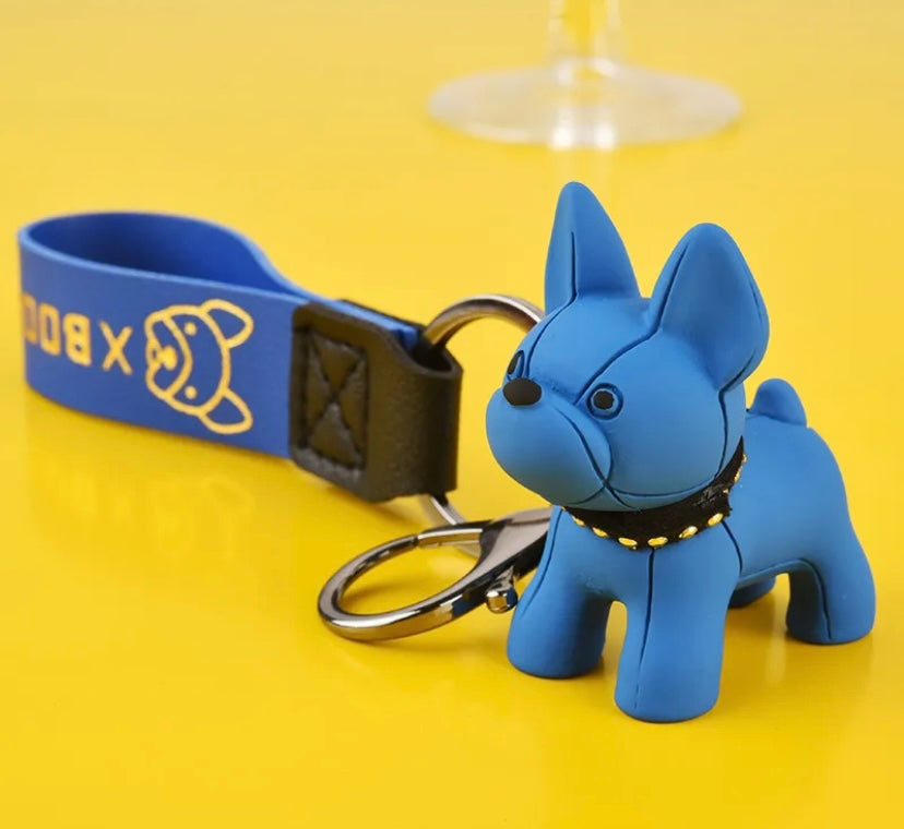Adorable French Bulldog Keychain - Carry a Dash of Cuteness Everywhere