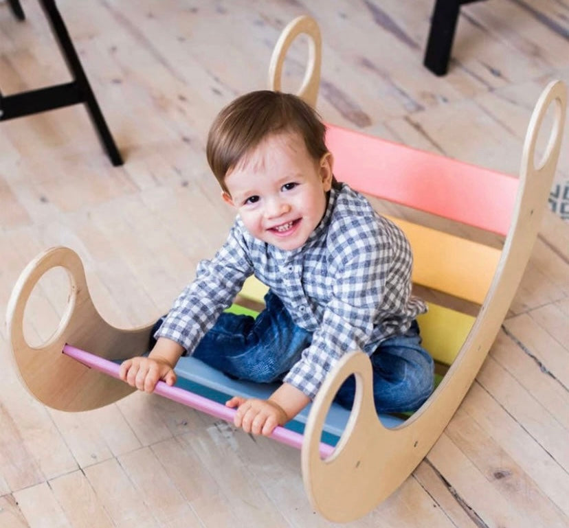 Wooden Toddler Climber Arch