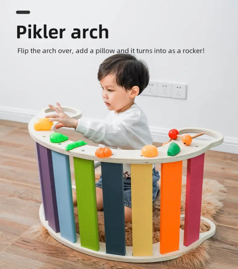 Wooden Toddler Climber Arch