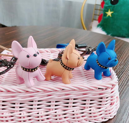 Adorable French Bulldog Keychain - Carry a Dash of Cuteness Everywhere