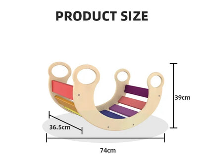Wooden Toddler Climber Arch
