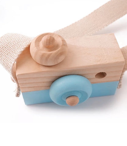 Baby Toy Wooden Mini Camera Toy