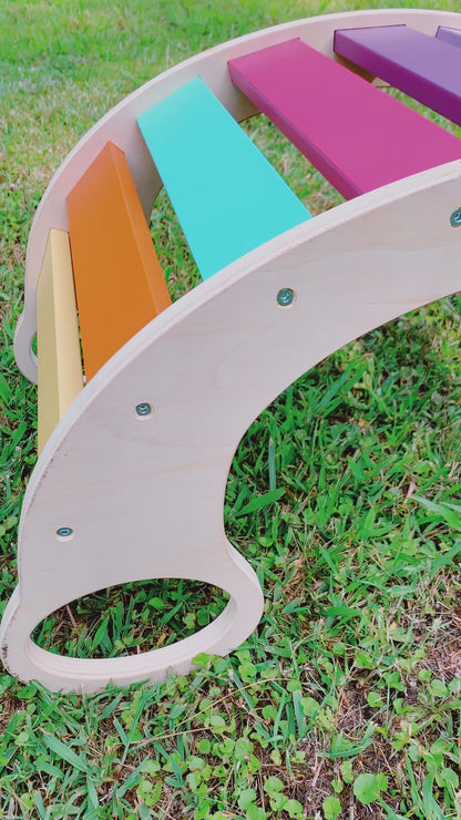 Wooden Toddler Climber Arch