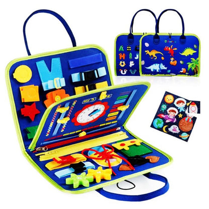 Guolely Busy Board Montessori Toy for 1 2 3 4 Year Old Toddlers