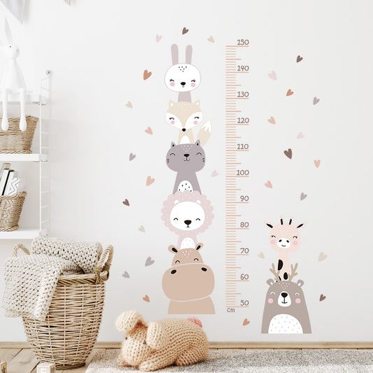 Boho Color Style Smile Kids Room Baby Nursery Wall Decals