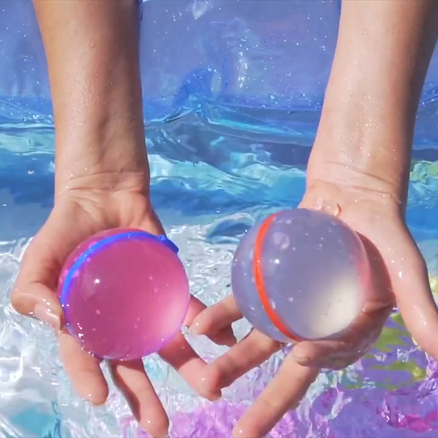 Reusable Water Balloons Magnetic Water Balls 6PCS