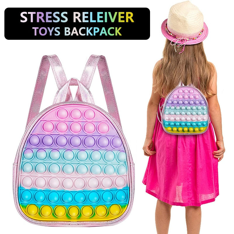 Pop Fidget Toys Backpack